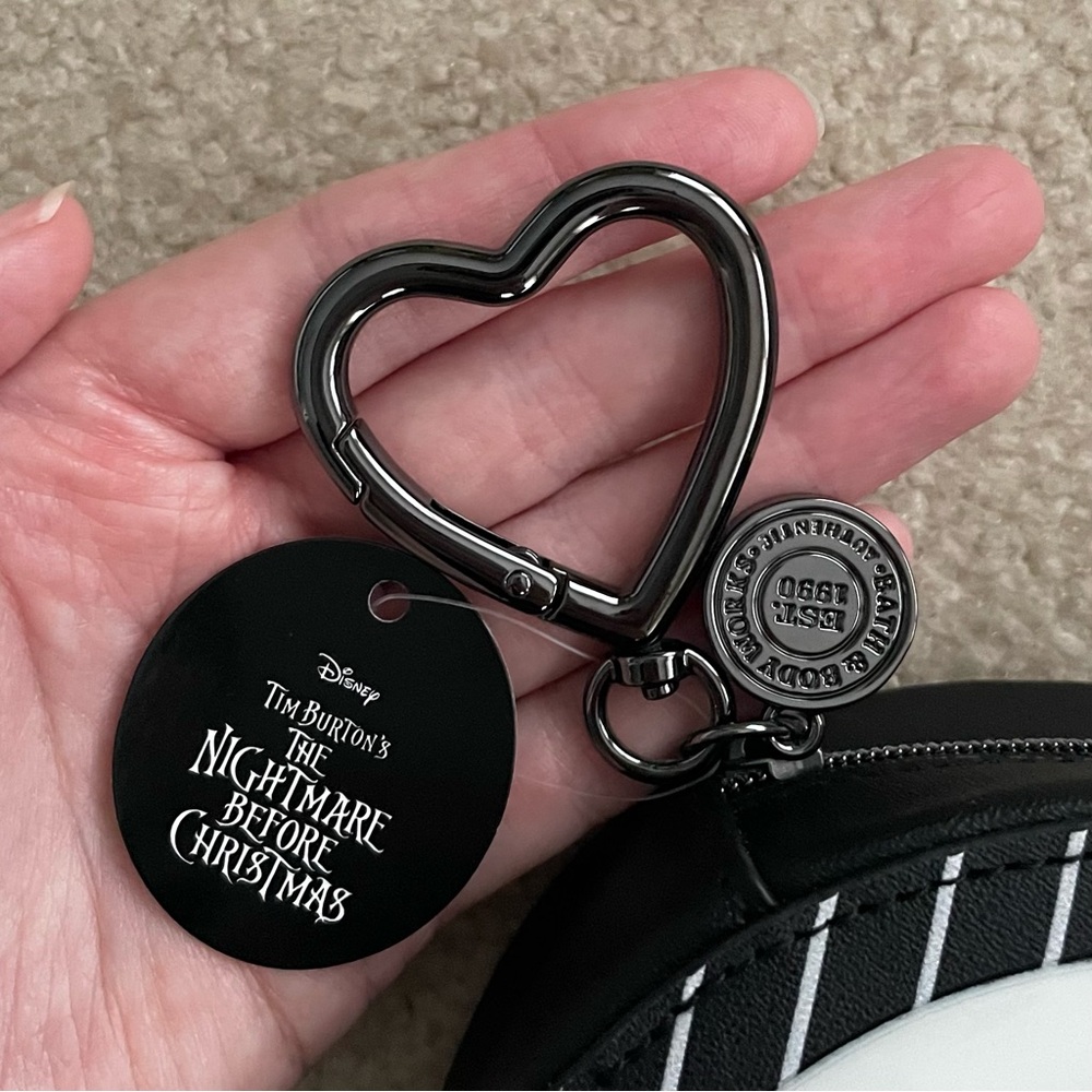 Bath & Body Works Disney The Nightmare Before Christmas Jack & Sally Coin Purse - Picture 7 of 16